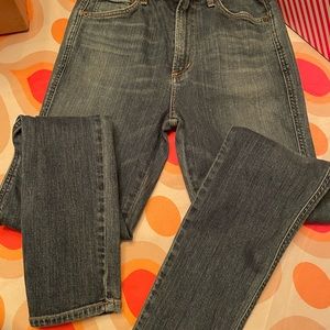 AGOLDE Roxanne skinny jeans studded waist size 25